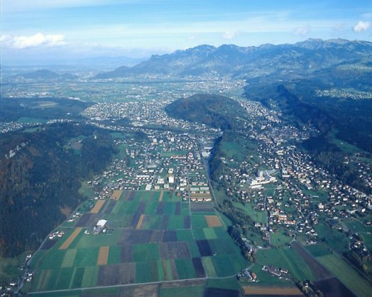 Rheintal (Blickrichtung Norden)