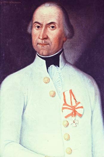 Franz Jellachich de Buzim, k.k. Gen. Major (Gemlde im Feldkircher Rathaus)