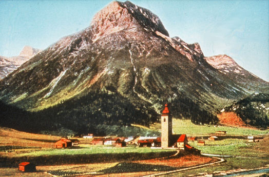Lech am Arlberg um 1900