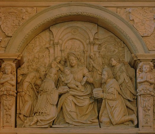 Relief am Hohenemser Altar