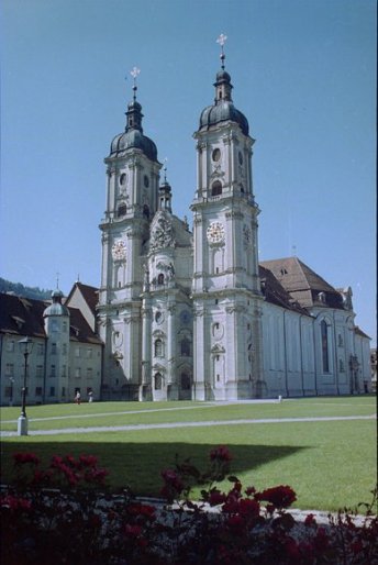 Johann Michael Beer - Kathedrale St. Gallen (Ostfassade)