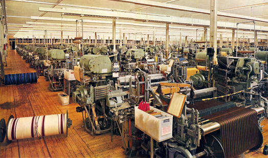 Bltezeit der Textilindustrie