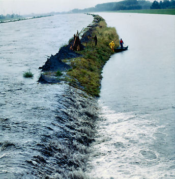 Rheinhochwasser 1987