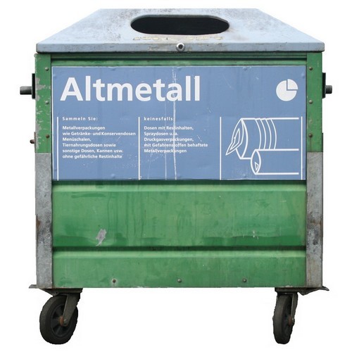 Altmetall-Container