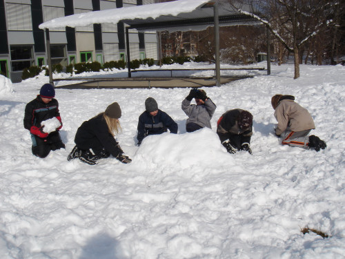 Schneefiguren der 1a Foto 01