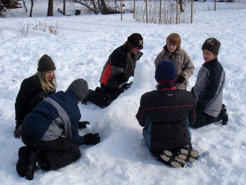 Schneefiguren der 1a Foto 03