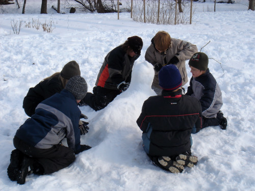Schneefiguren der 1a Foto 04