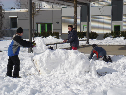 Schneefiguren der 1a Foto 07