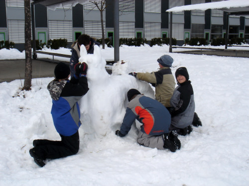 Schneefiguren der 1a Foto 10