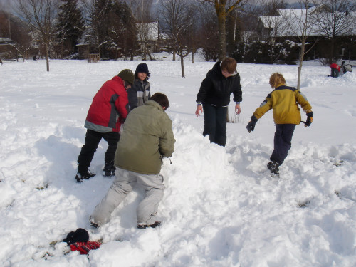 Schneefiguren der 1a Foto 14