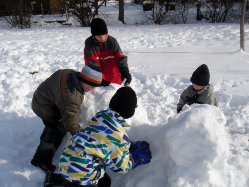 Schneefiguren der 1a Foto 21