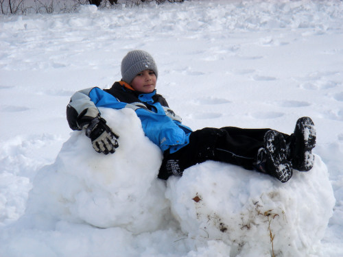 Schneefiguren der 1a Foto 22