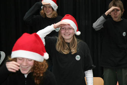 Weihnachtsfeier 2005 Foto 69