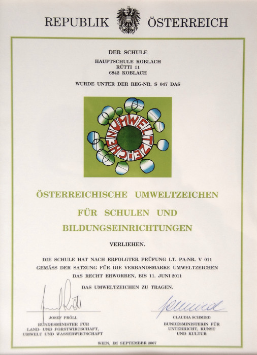 Urkunde